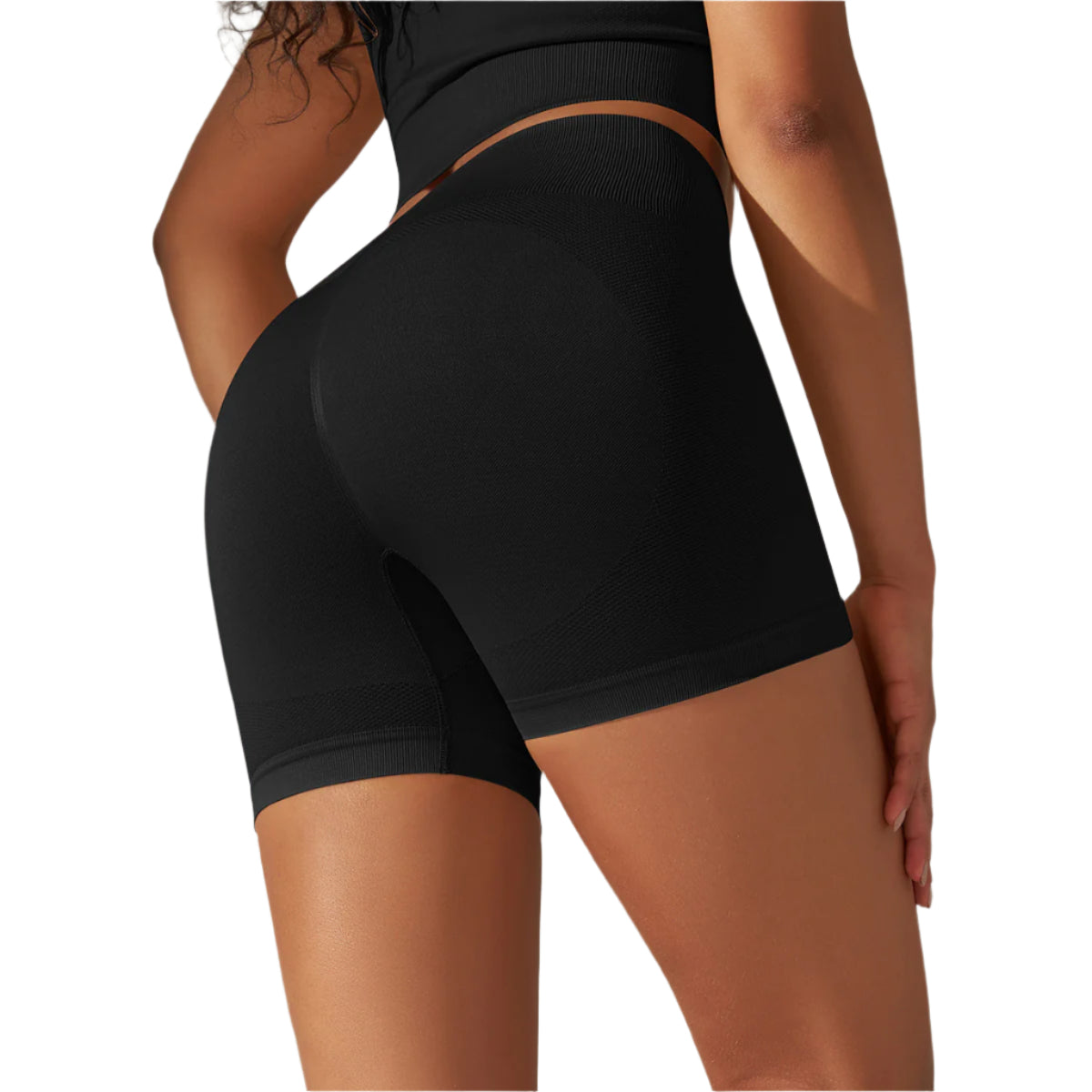 Gym sports active wear bra & shorts set