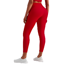 Gym wear sports set cross bra and square back
